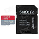 SanDisk Micro SDXC / TF Memory Card w/ SD Card Adapter - Grey + Red (64GB / Class 10)