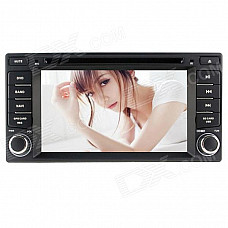 Joyous 6.2" Car 2 Din Radio DVD Player w/ GPS, BT, Analog TV, AUX for Nissan Livina(2013 year)