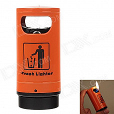 Trash Style High Quality Windproof Lighter - Orange