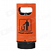 Trash Style High Quality Windproof Lighter - Orange