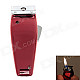 Creative Shaver Style Mini Windproof Metal lighter - Red