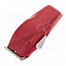 Creative Shaver Style Mini Windproof Metal lighter - Red