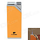 COHIBA H026A Super Fire Windproof Butane Jet Flame Lighter - Yellow + Silver