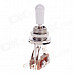 LP William Electric Guitar Gear Switch - Silver + White