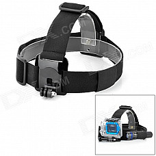 HGYBEST Camera Fixed Headband for Gopro Hero 4/2 / Hero3 / 3+ / Flashlight - Black