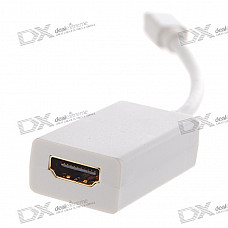 Mini DisplayPort Male to HDMI Female Adapter (1080p)