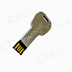 Ourspop U515 Key Style Hot Swap USB 2.0 Flash Drive - White Silver (16GB)