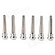 DJS6 Acoustic Guitar Bridge Pins Set - Silver (6 PCS)