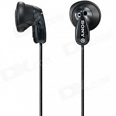 Genuine Sony MDR-E9LP Earbud Headphones - Black