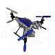 YD713 4-Channel TheNew Six-Axis Flight Control System Of The Scorpion Remote Control Aircraft - Blue