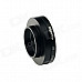 HighPro 37mm Aluminum Alloy UV Lens w/ Cap for Gopro Hero 4/3 / 3+ - Black