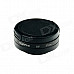 HighPro 37mm Aluminum Alloy UV Lens w/ Cap for Gopro Hero 4/3 / 3+ - Black