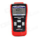 KW807 2.8" LCD OBDII / EOBD Car Diagnostic Auto Scanner - Red + Black