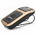 60i Voice Control Car Bluetooth V3.0 Handsfree Telephone - Black + Golden