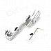 A098 DIY Car Aluminum Alloy Turbo-Sound Whistle Effect for Exhaust Pipe - Silver (S)