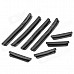 ABS + Rubber Car Door Bumper Strips w/ 3M Adhesive Tapes - Black