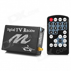 M-488 Digital TV Receiver w/ Remote Control - Black