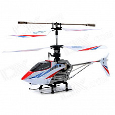 SYMA S800G 4-CH Gyroscope Remote Control Helicopter Toy - White + Red