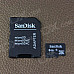 SanDisk Micro SDHC TF Card w/ SD Adapter (8GB / Class 4)