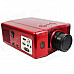 RuiQ 50W LED Multimedia 3D Projector w/ VGA / HDMI / AV / USB - Red