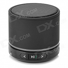 S11 Portable 3W Bluetooth V3.0 Stereo Speaker w/ Mic / Mini USB / TF - Black