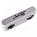 USB Rechargeable Portable MP3 Music Stereo Speaker with SD/USB/Cell Phone Adapters (3.5mm)