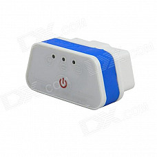 iCar ELM327WiFi OBD 2 Car Diagnosis - White + Blue