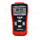 KW809 2.8" LCD OBDII / EOBD Multifunction Car Diagnostic Scanner for CAN VW / AU-DI - Red + Black