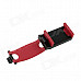 Car Steering Wheel Mobile Scaffold Holder Bracket - Black + Red