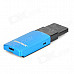 KINGMAX KOTGR-01 Micro USB MicroSD / TF Card Reader w/ USB 2.0 Adapter - Black + Blue (Max. 64GB)