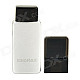 KINGMAX KOTGR-01 Micro USB MicroSD / TF Card Reader w/ USB 2.0 Adapter - Black + Silver (Max. 64GB)