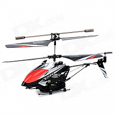 SYMA S107C 3.5-CH Remote Control Helicopter w/ Camera - Black + Red (6 x AA)