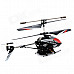 SYMA S107C 3.5-CH Remote Control Helicopter w/ Camera - Black + Red (6 x AA)