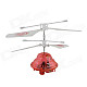 YZ-L Mini 2-CH LED IR Control R/C Flying Saucer - White + Red