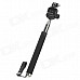 3-in-1 Adjustable Handheld Selfie Monopod for Gopro Hero 4/ Camera / Cellphone - Black (22~105cm)