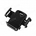 Universal Back Clip Bracket for Cellphone / GPS Navigator - Black