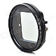 Fat Cat 52mm Converter + CPL Filter Circular Polarizer Lens Filter for Gopro Hero3 + Housing - Black