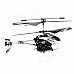 SYMA S107C 3.5-CH Remote Control Helicopter w/ Camera - White + Black (6 x AA)