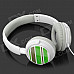 EX-10A 3.5mm Plug Stereo Headphone Headset