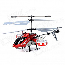 DFD F103 USB Rechargeable 4.5-CH R/C Helicopter w/ Gyroscope - Red + Silvery Grey