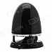 8001 Bullet Head Style USB Speaker - Dark Red + Black