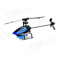 Hisky BL80 USB Rechargeable 6-CH R/C Helicopter w/ Gyroscope - Blue + Black