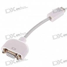 Mini DVI Male to VGA Female Adapter