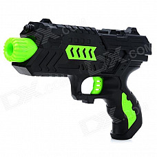 M02 Cool PC BB Guns Toy + Sponge Bullets Set - Black + Jade Green