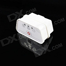 Super Mini iCar2 Bluetooth Vehicle OBD-II Code Diagnostic Tool - White