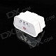 Super Mini iCar2 Bluetooth Vehicle OBD-II Code Diagnostic Tool - White