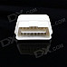 Super Mini iCar2 Bluetooth Vehicle OBD-II Code Diagnostic Tool - White