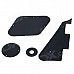 ZT053 Plastic Electric Guitar LP Protective Set - Black (4PCS)