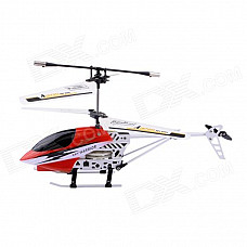 6689-2 Mini SKYHAWK 3-Channel IR Remote Control Helicopter - Red + Black + Silver