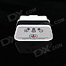 Super Mini iCar2 Bluetooth Vehicle OBD-II Code Diagnostic Tool - White + Black